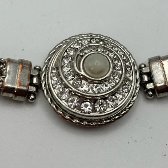 Ginger Snaps, Silver Tone Multi-Color Snap Charm BraceletW/5 Charms Size 71/2” - Picture 13 of 16